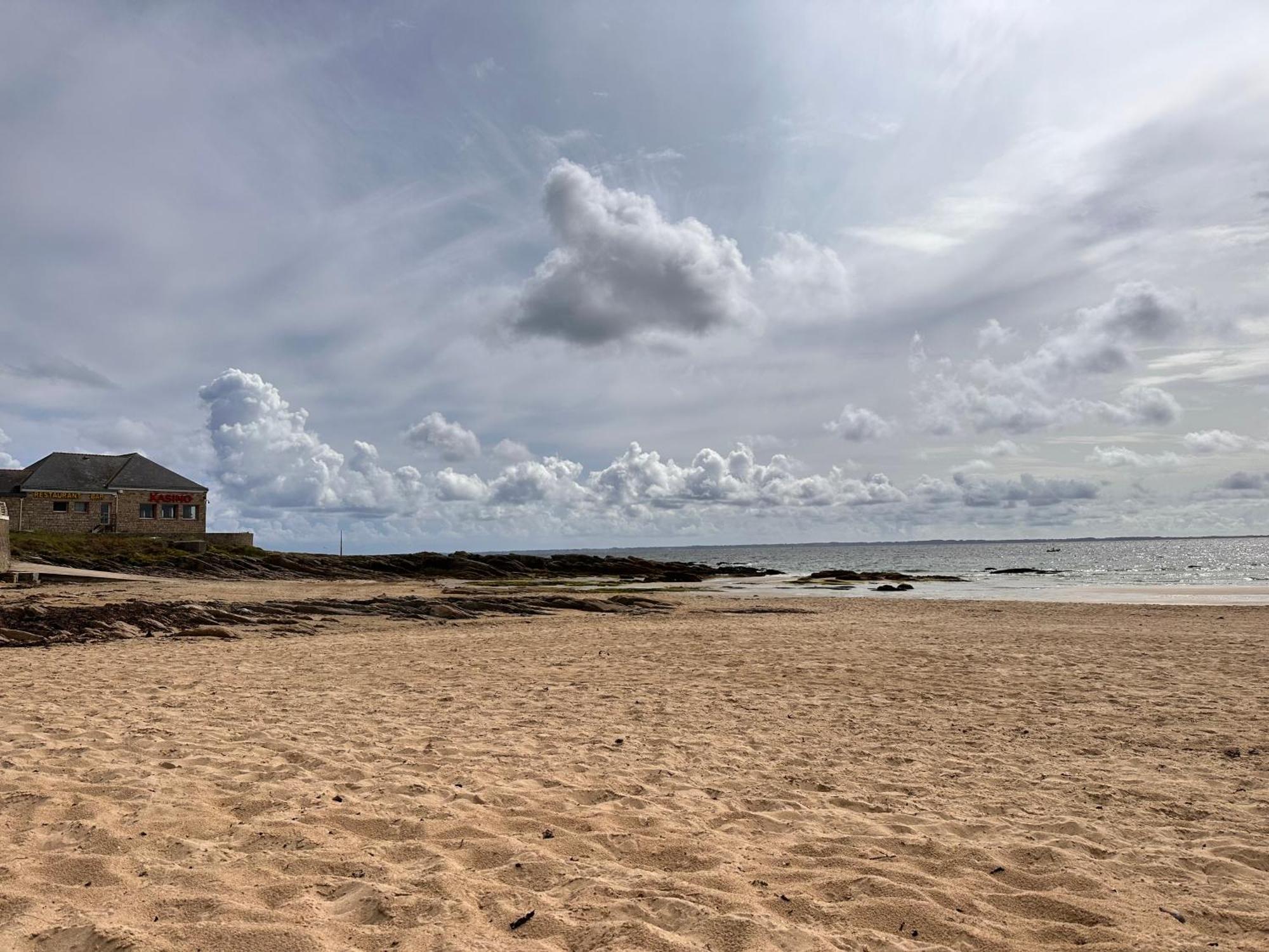 Appartement Vue Sur Mer, A Deux Pas De La Plage Port-Haliguen Exterior photo