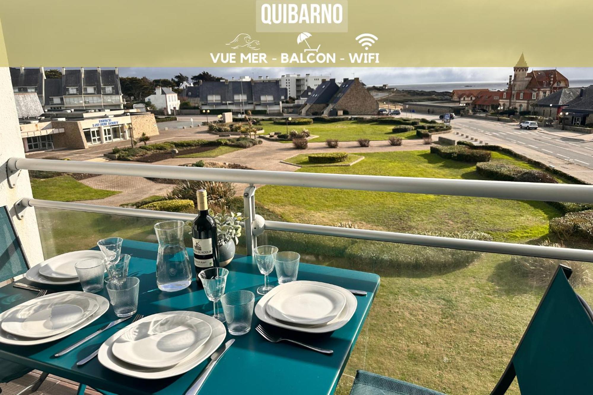 Appartement Vue Sur Mer, A Deux Pas De La Plage Port-Haliguen Exterior photo