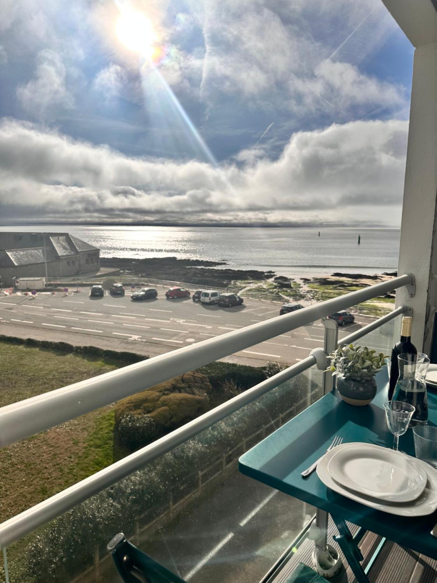 Appartement Vue Sur Mer, A Deux Pas De La Plage Port-Haliguen Exterior photo